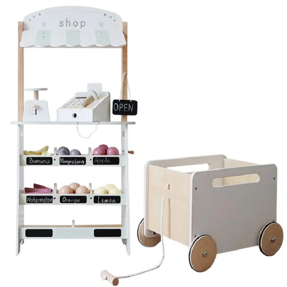 Woody Buddy - Market Stand - White