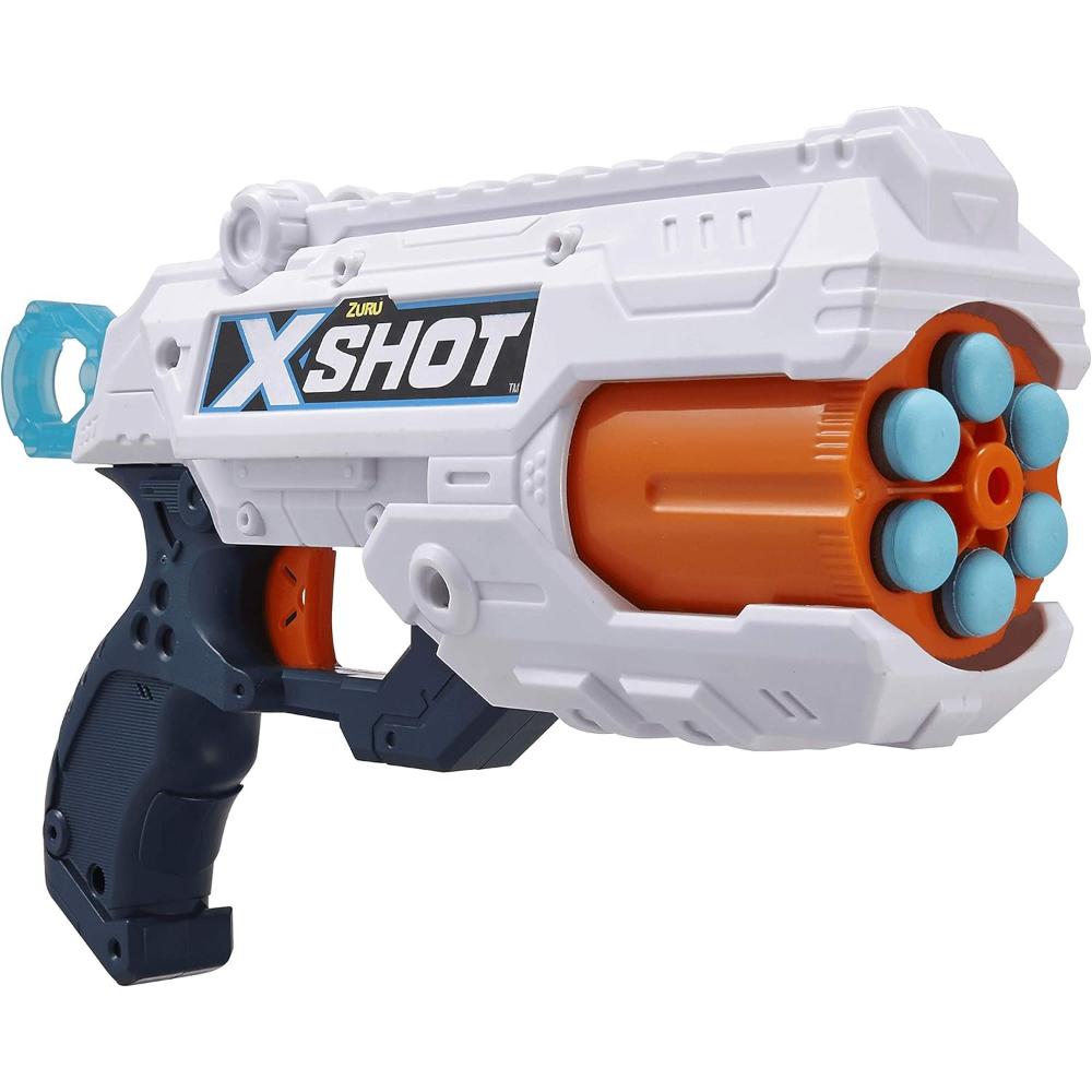 X-Shot Excel Double Reflex-6 Foam Dart Blaster - 16Darts
