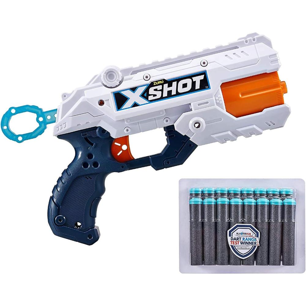 X-Shot Excel Double Reflex-6 Foam Dart Blaster - 16Darts