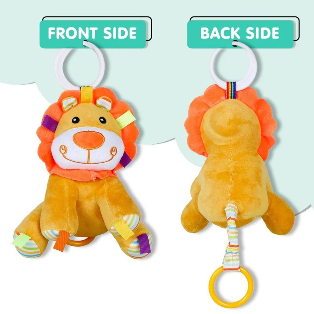 Factory Price - Carly Animal Stuffed Plush Toys With Music - Lion