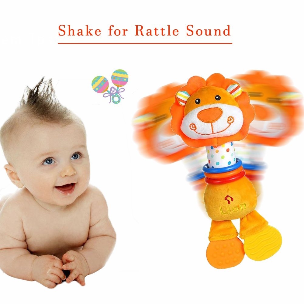 Factory Price - Hilmar Animal Stuffed Plush Toys with Music - Lion