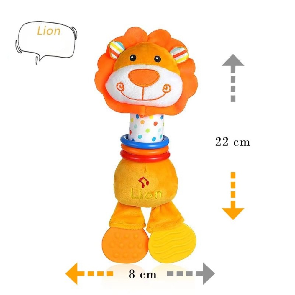 Factory Price - Hilmar Animal Stuffed Plush Toys with Music - Lion
