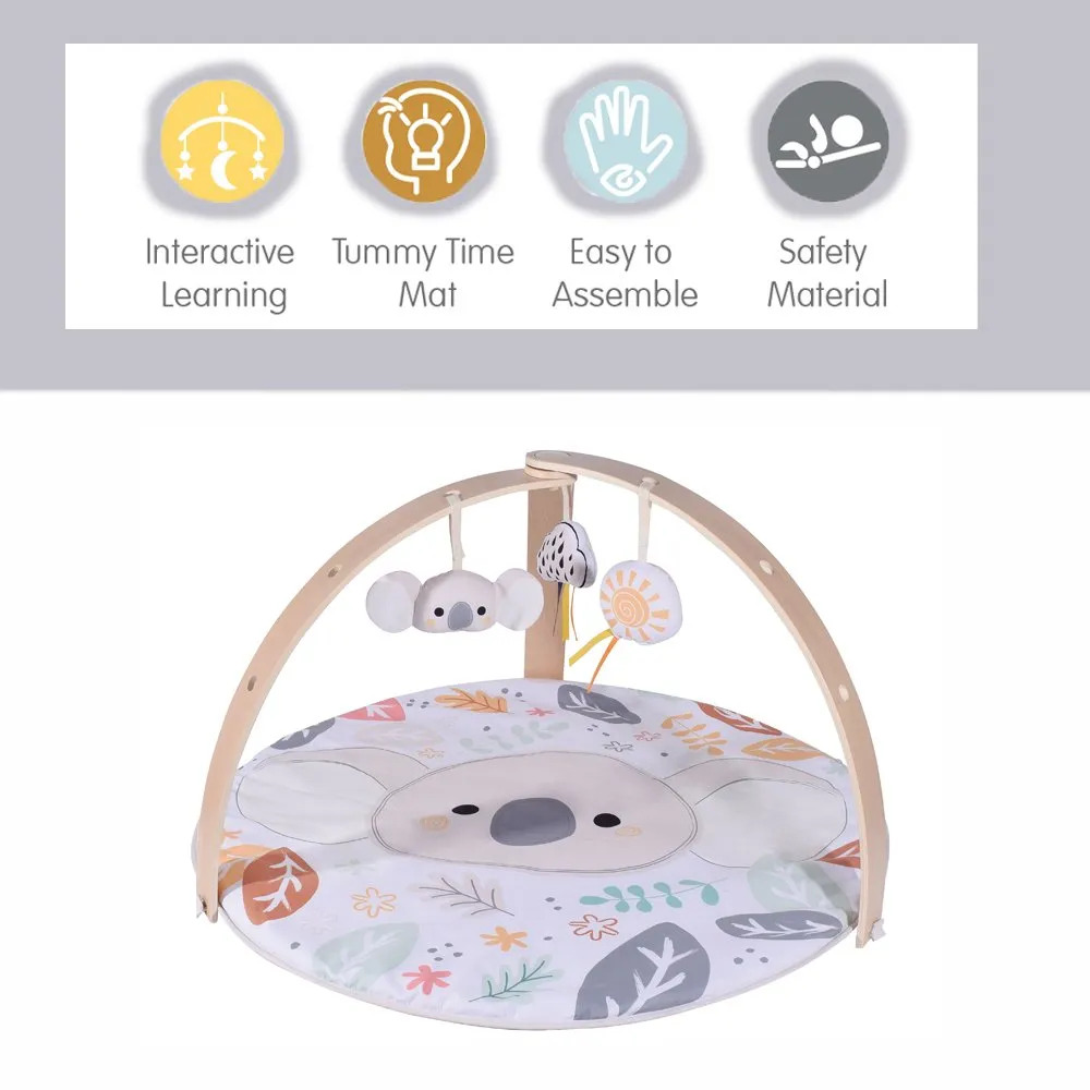 Factory Price - Nyra Wooden Activity Play Gym - Koala B