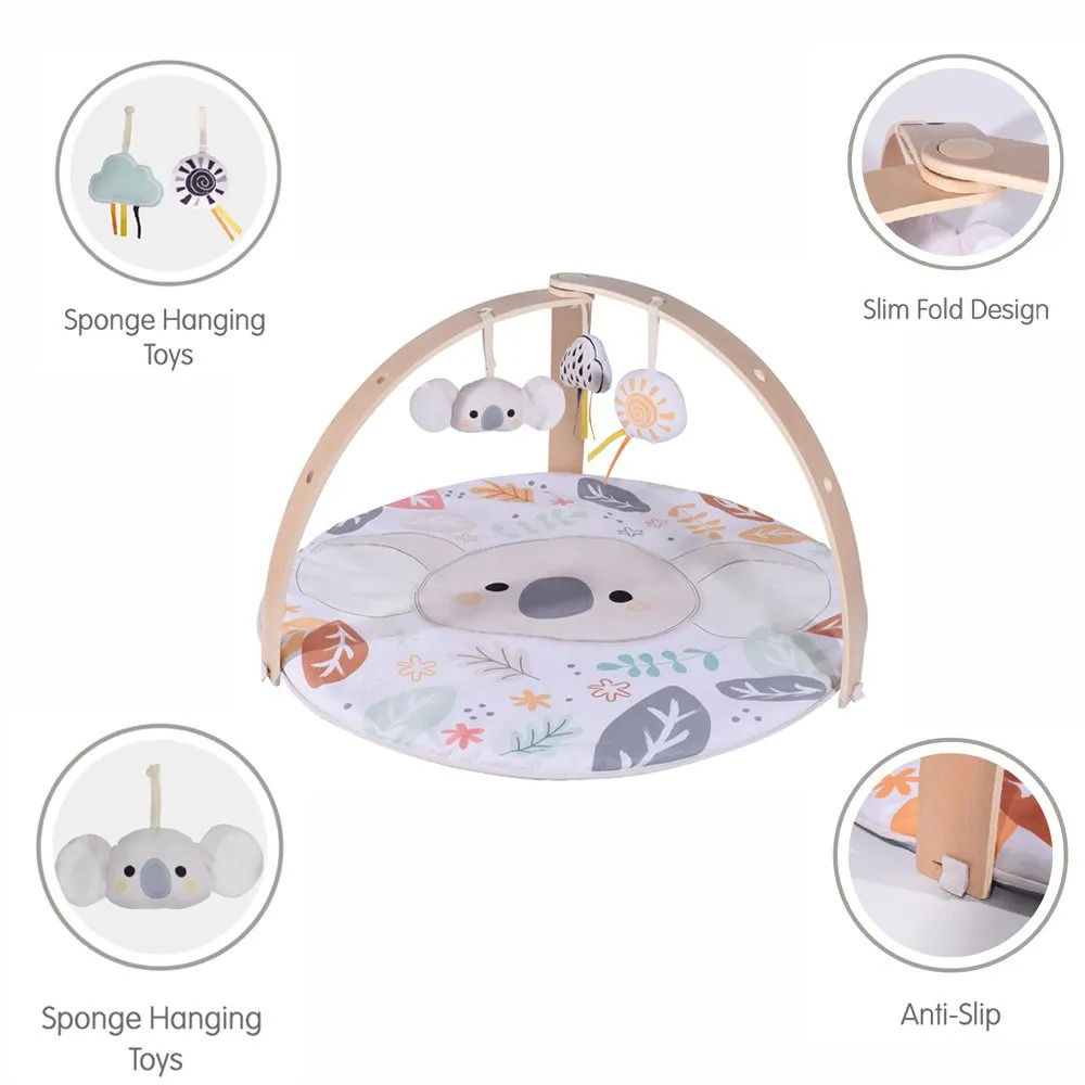 Factory Price - Nyra Wooden Activity Play Gym - Koala B