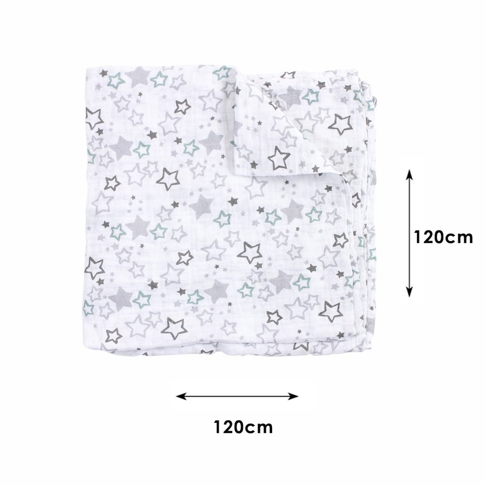 Factory Price - Swaddle Baby Gift Set - Stars