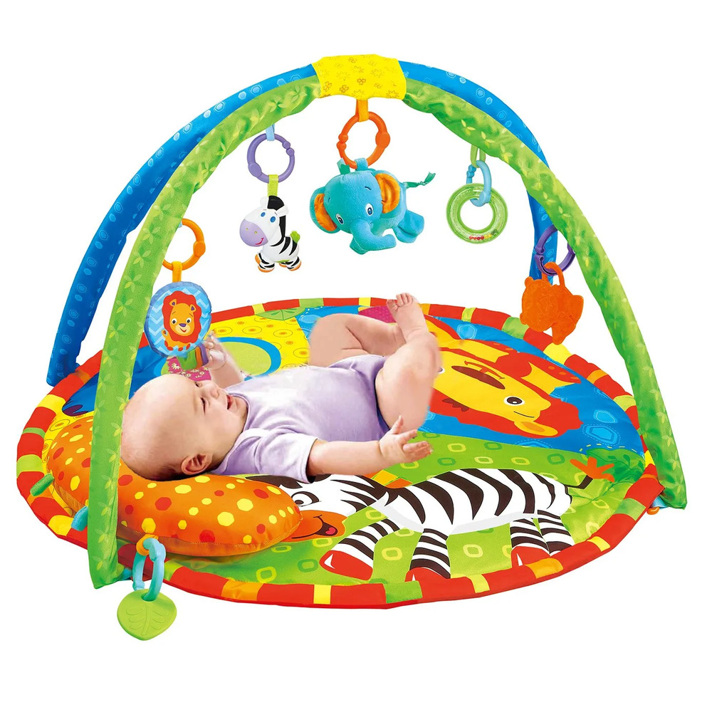 Factory Price - Wild Life Printed Activity Play Gym - Green