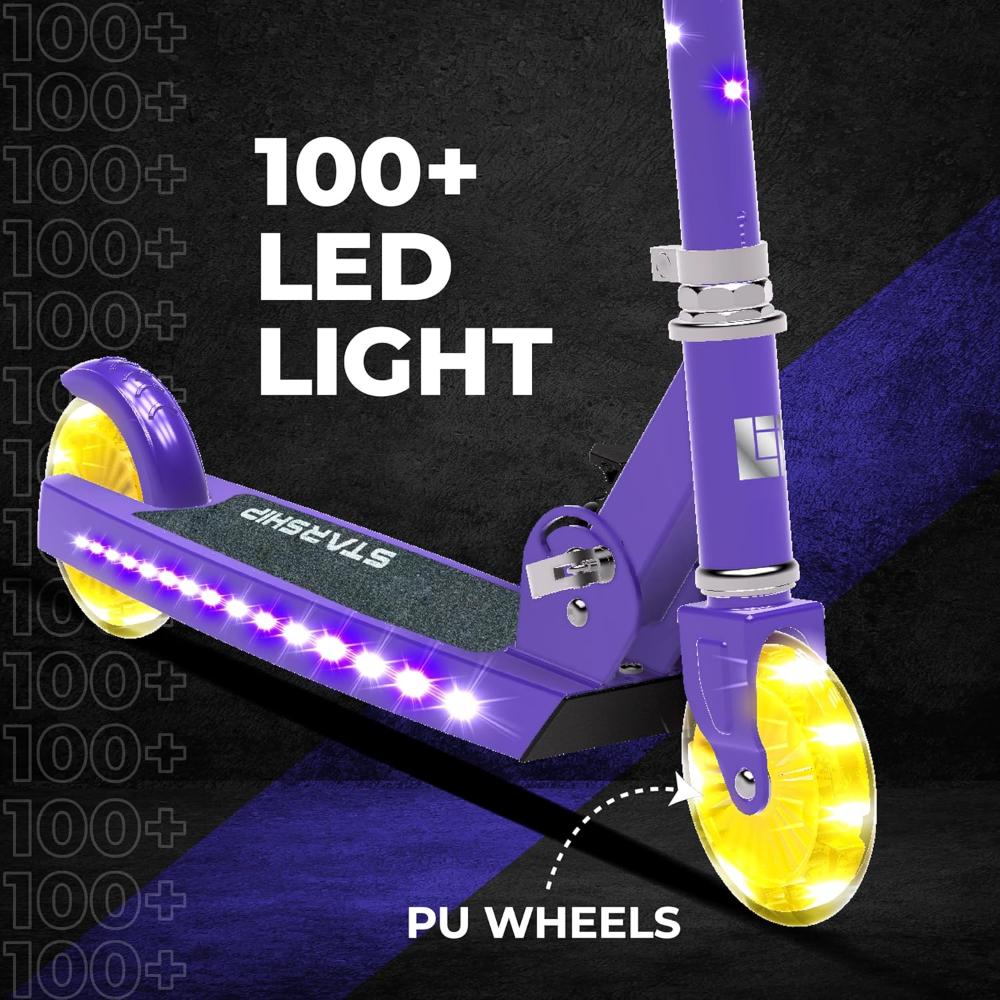 Lit - Starship Candy 2 wheel scooter Red - Ages 6+ Years