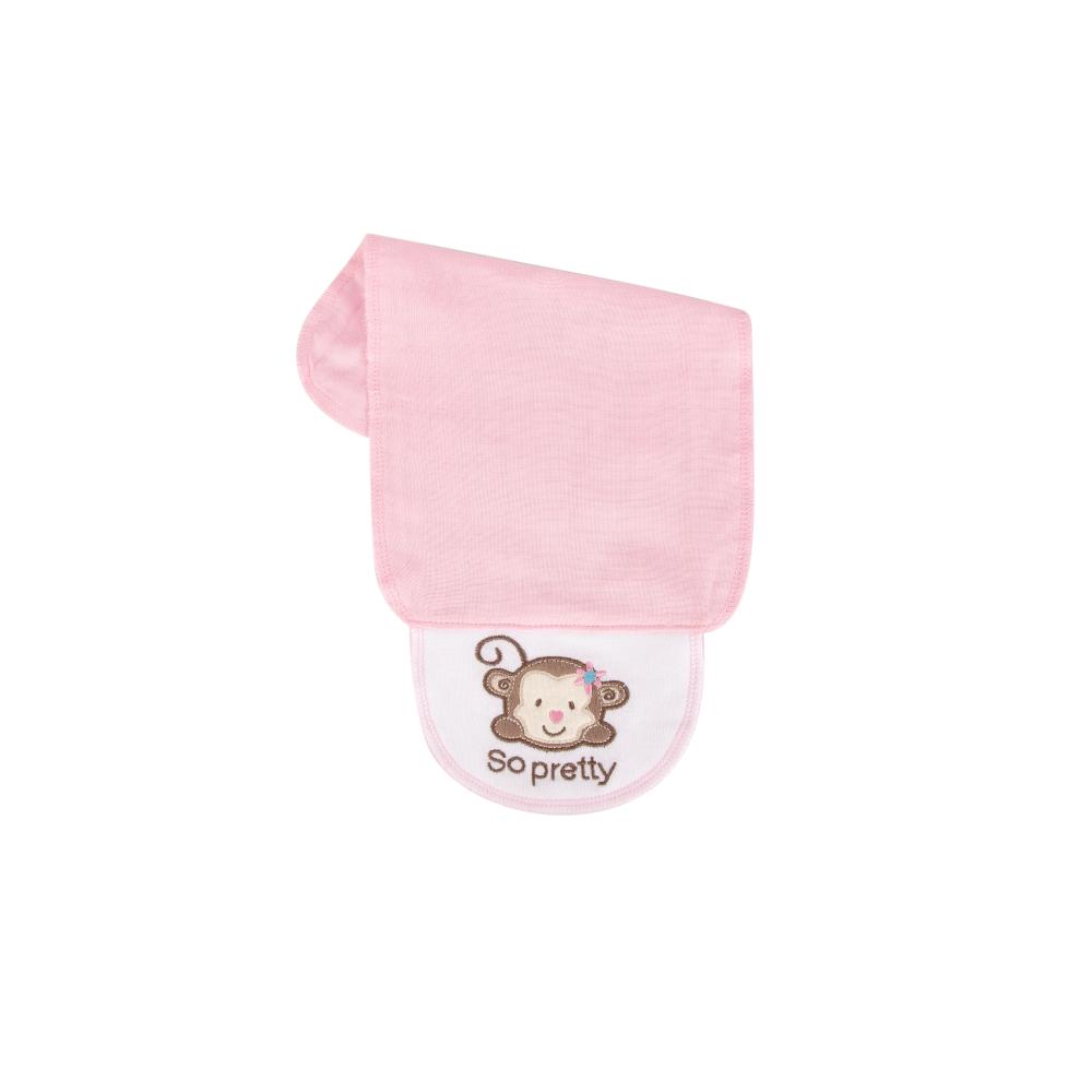 Luvable Friends - Sweat Cloth (Bamboo Muslin) 2Pc - Happy Monkey