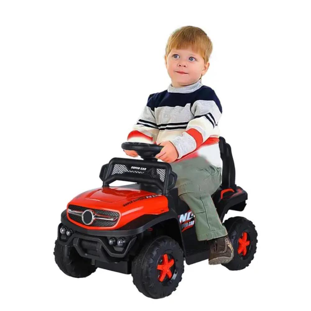Megastar - Ride on Artic Mini jeep 6v Red - Ages 2+ Years