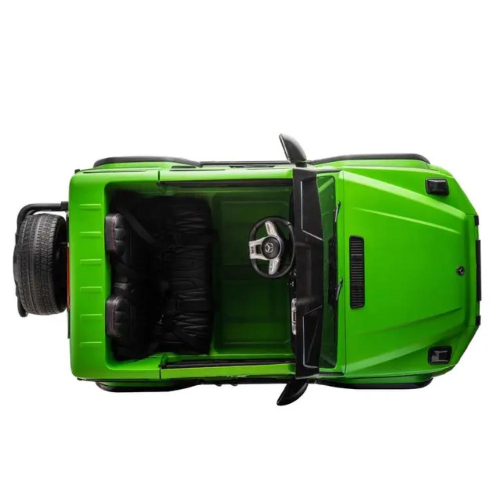 Megastar - Ride on Licensed Prime Mercedes Amg G63 2 Seater Green - Ages 2+ Years