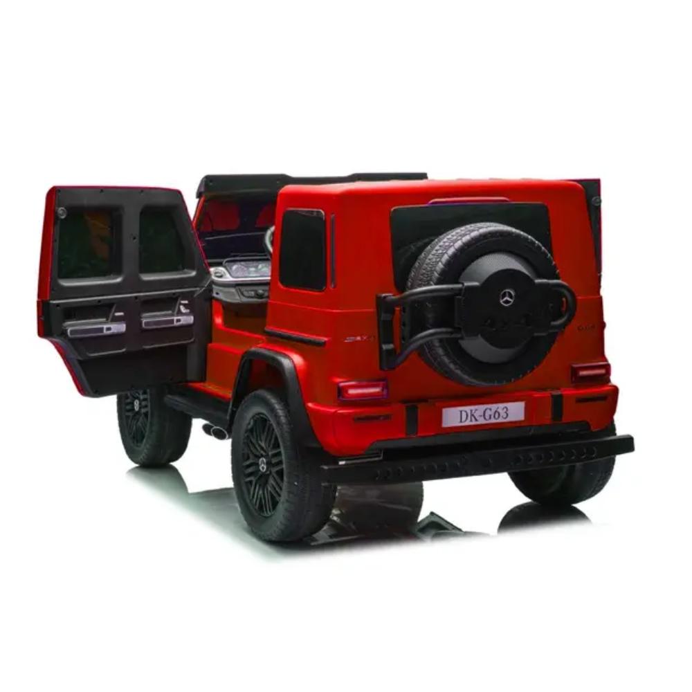 Megastar - Ride on Licensed Prime Mercedes Amg G63 2 Seater Red - Ages 2+ Years