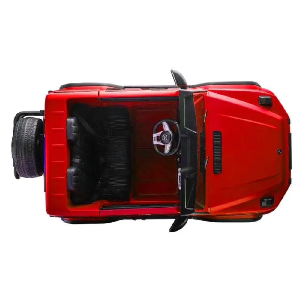 Megastar - Ride on Licensed Prime Mercedes Amg G63 2 Seater Red - Ages 2+ Years