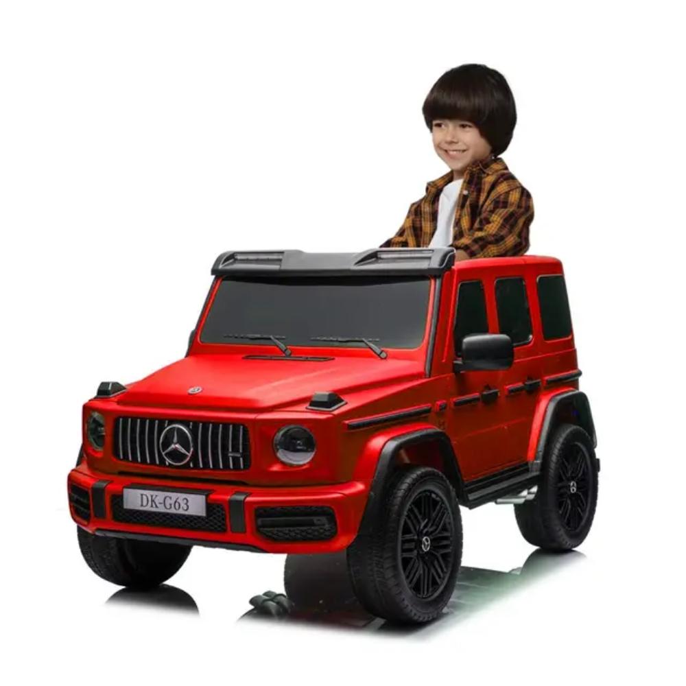 Megastar - Ride on Licensed Prime Mercedes Amg G63 2 Seater Red - Ages 2+ Years