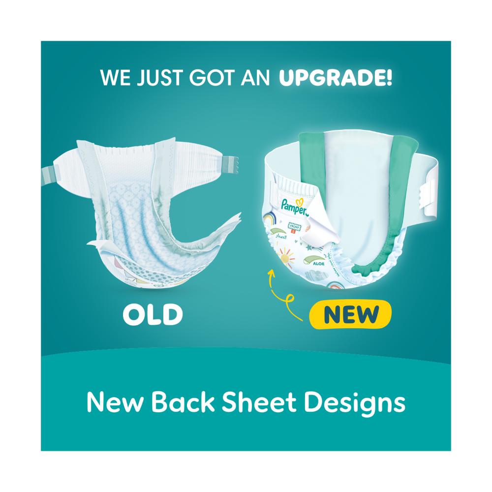 Pampers - Rash Protection Taped Diapers Jumbo Pack, Size 5 (11-16kg) - 66 Count