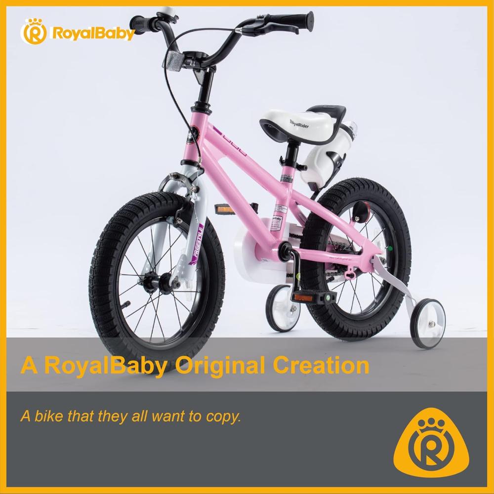 Royalbaby 16inch Freestyle Bicycle Pink Ages 3 Years Babystore.ae