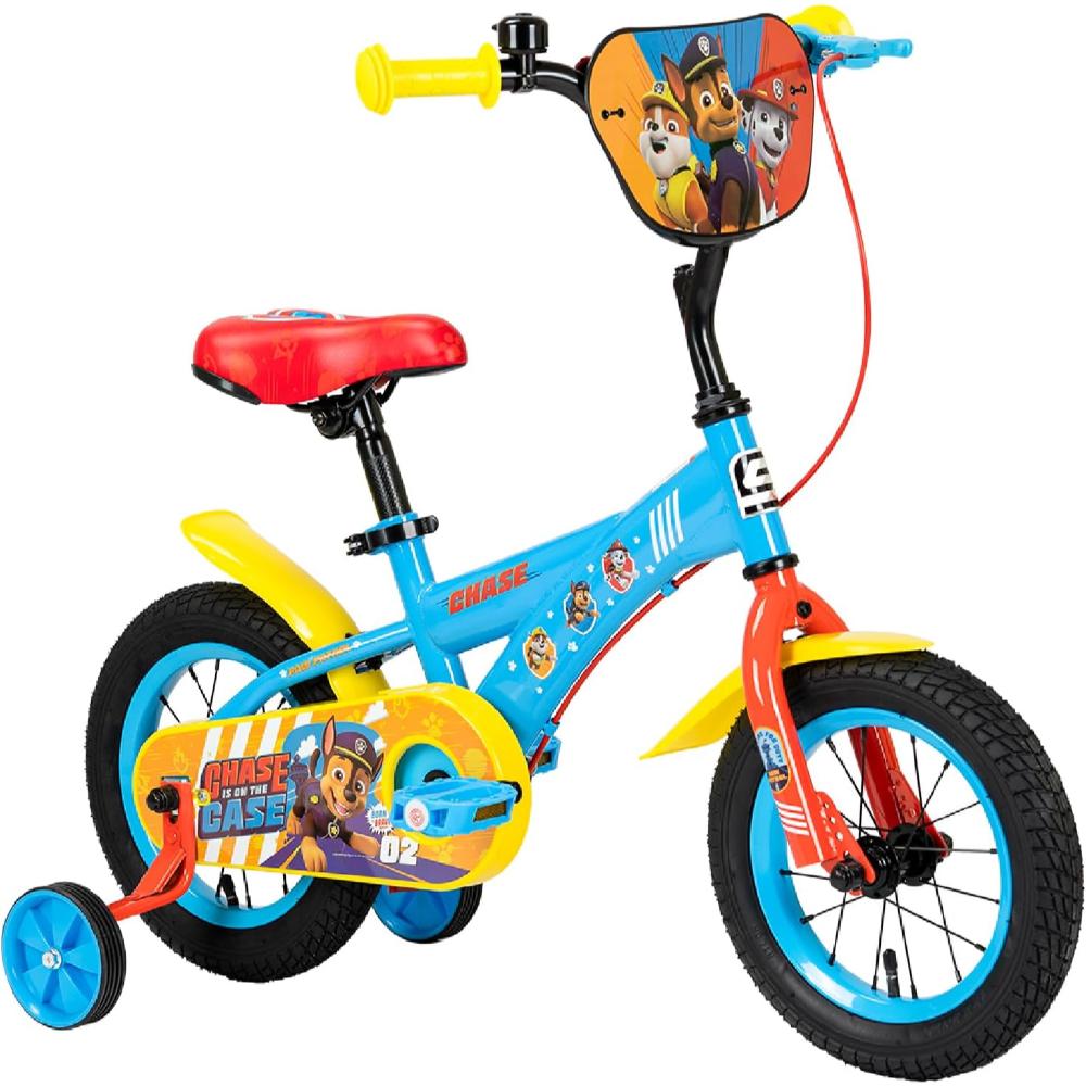 Spartan - 12 inch Paw Patrol Chase Bicycle Blue - Ages 6+ Years