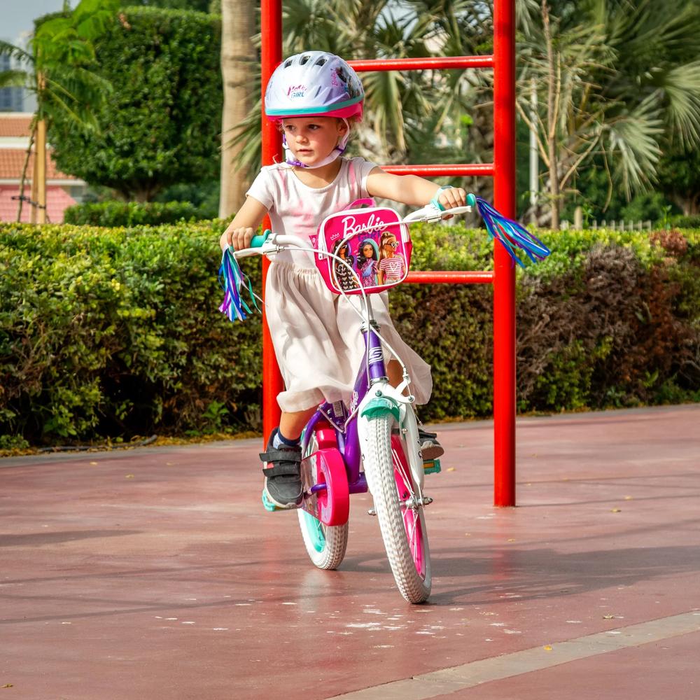 Spartan - 14 Inch Barbie Girl Bike - Ages 6+ Years