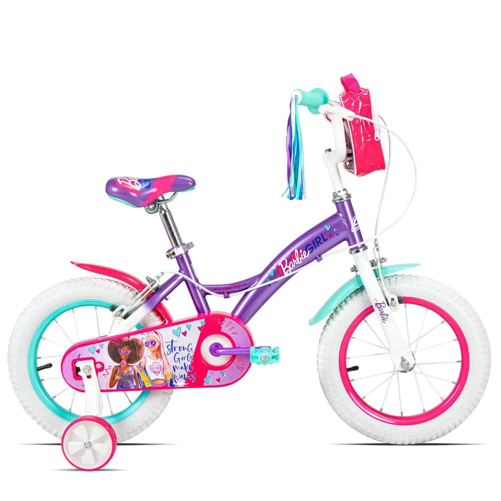 Spartan - 14 Inch Barbie Girl Bike - Ages 6+ Years