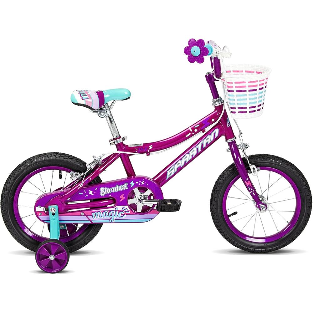 Spartan - 14inch Stardust Bicycle Pre-Installed Bike - Ages 3+ Years