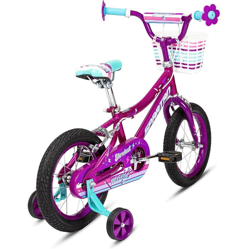 Spartan - 14inch Stardust Bicycle Pre-Installed Bike - Ages 3+ Years