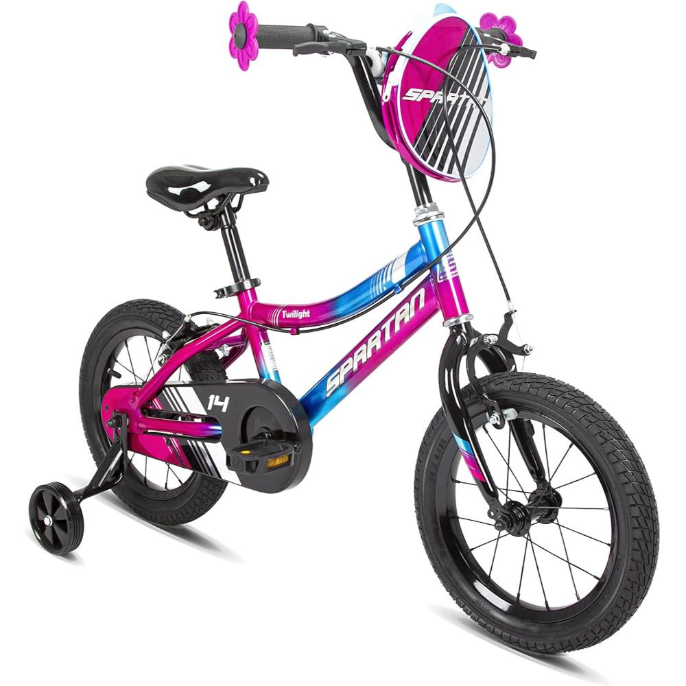 Spartan - 14inch Twilight Bicycle Pre-Installed Bike - Ages 3+ Years