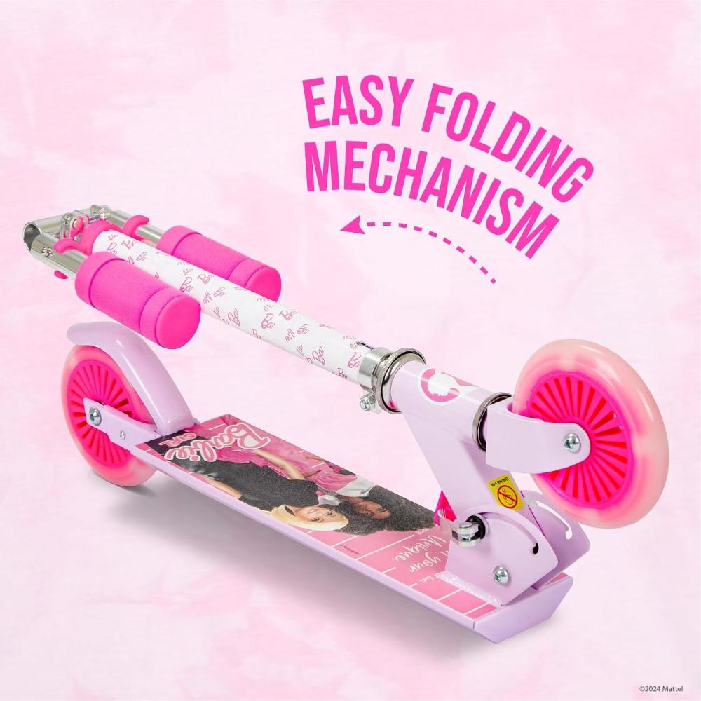 Spartan - Barbie Scooter - 2 Wheel - Ages 6+ Years