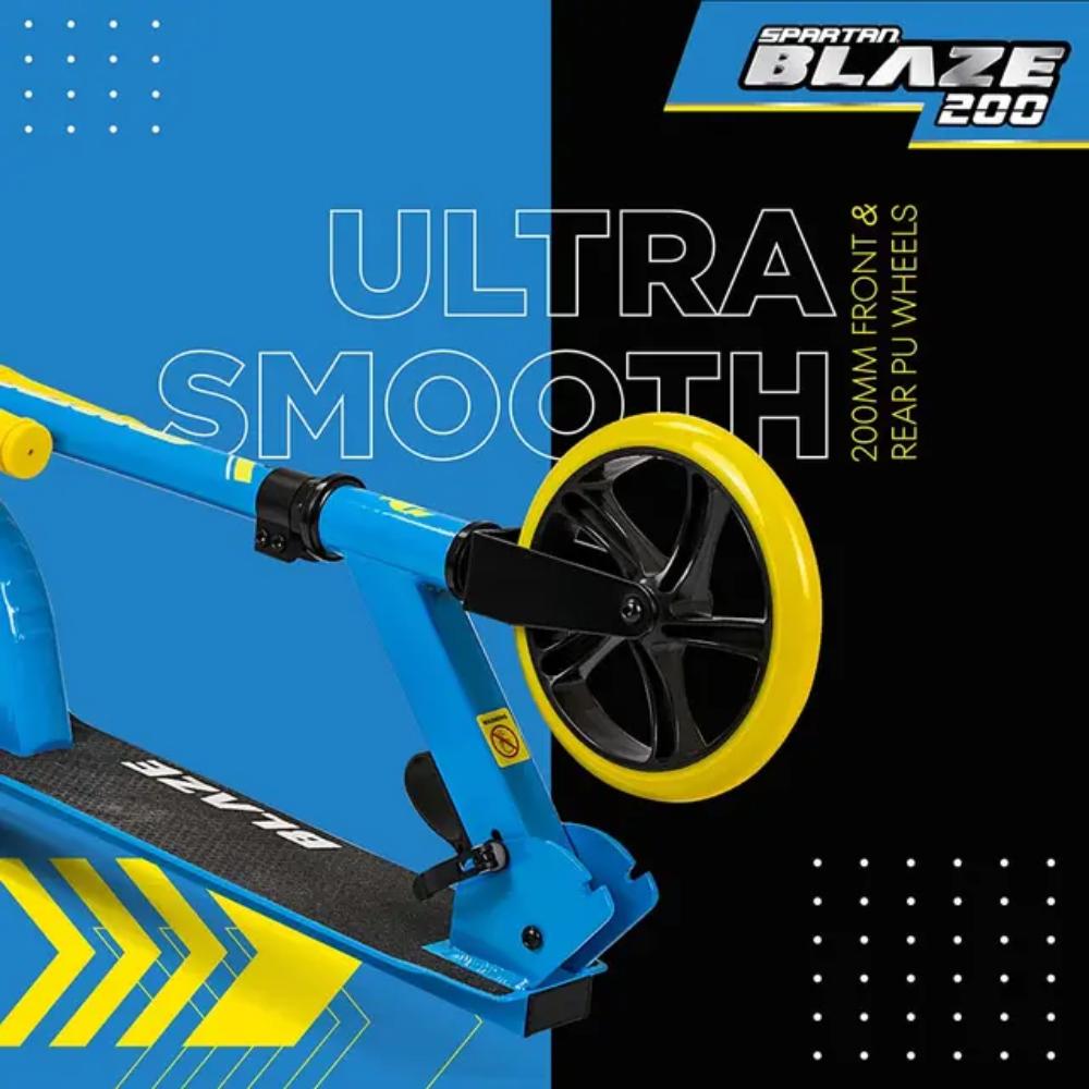 Spartan - Blaze 200mm Scooter Blue - Ages 3+ Years