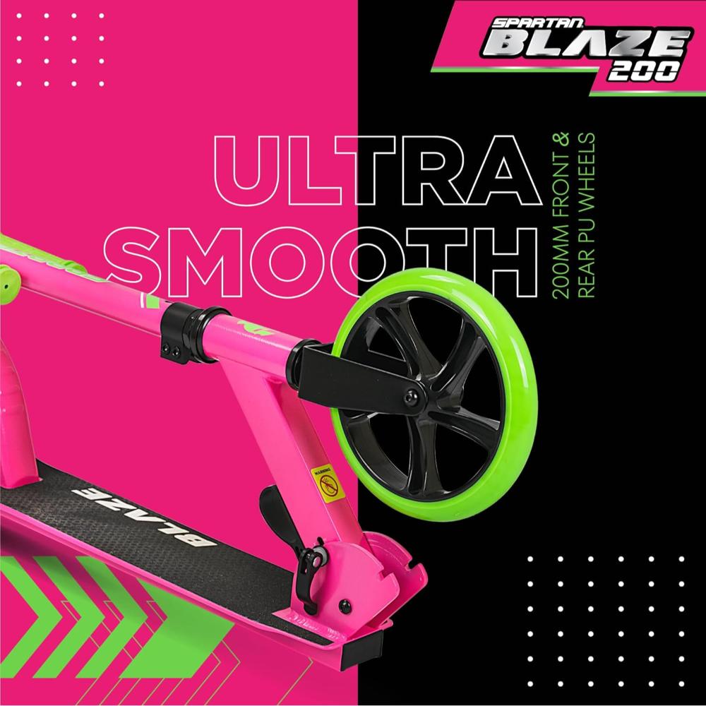 Spartan - Blaze 200mm Scooter Pink - Ages 3+ Years