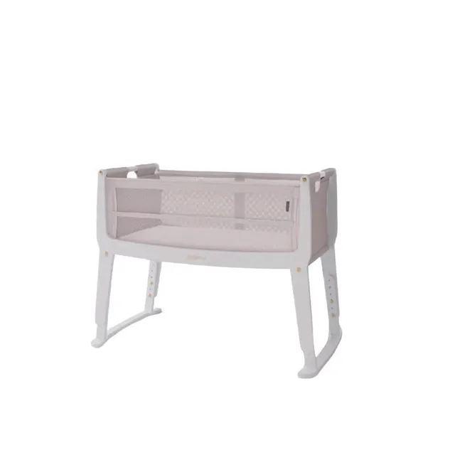 SnuzPod Studio Bedside Crib - Paris/White