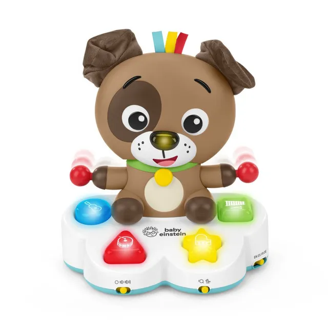 Baby Einstein - Drum & Learn Dean Musical Learning Toy, Interactive Toy for Colors, Shapes, and Instruments