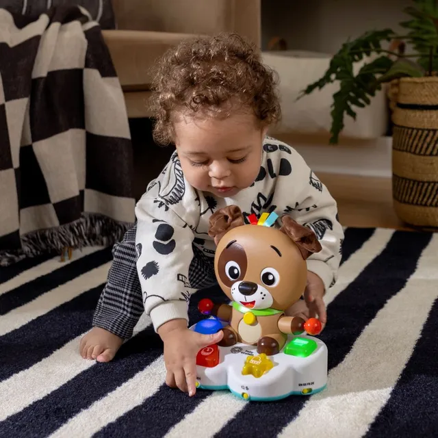 Baby Einstein - Drum & Learn Dean Musical Learning Toy, Interactive Toy for Colors, Shapes, and Instruments