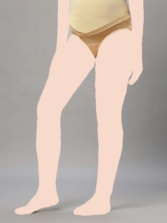 Tummy - Low Waist Maternity Panty Bamboo Cotton - Pack of 5