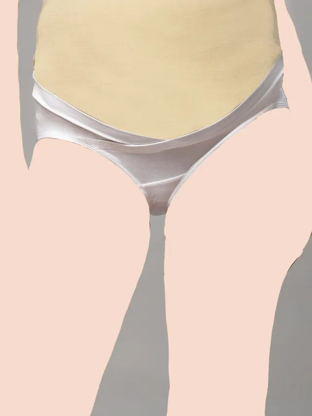 Tummy - Low Waist Maternity Panty Bamboo Cotton - Pack of 5