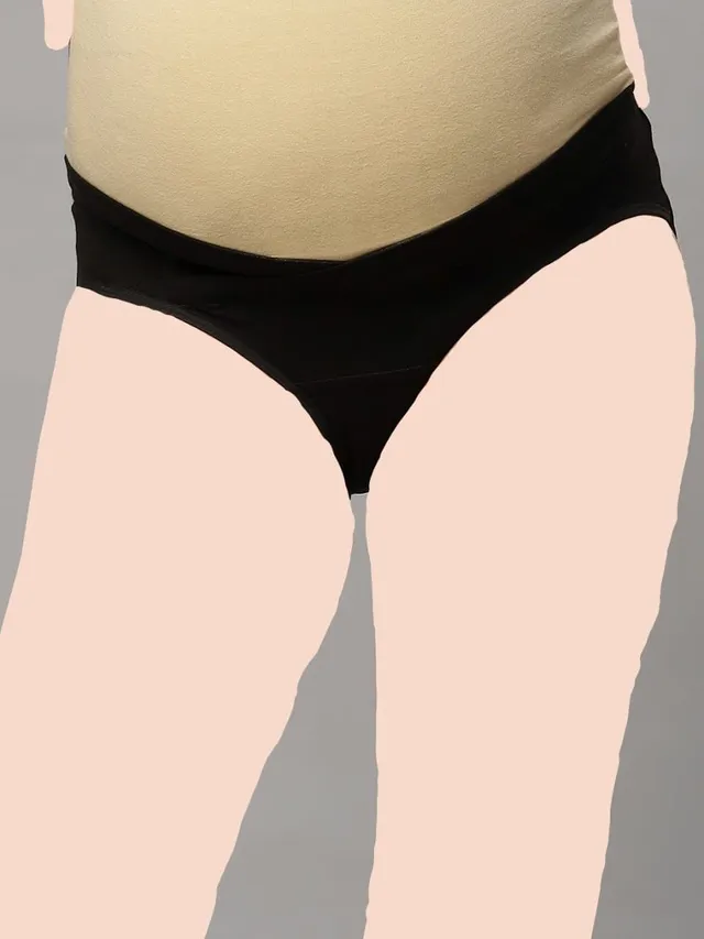 Tummy - Low Waist Maternity Panty Bamboo Cotton - Pack of 5