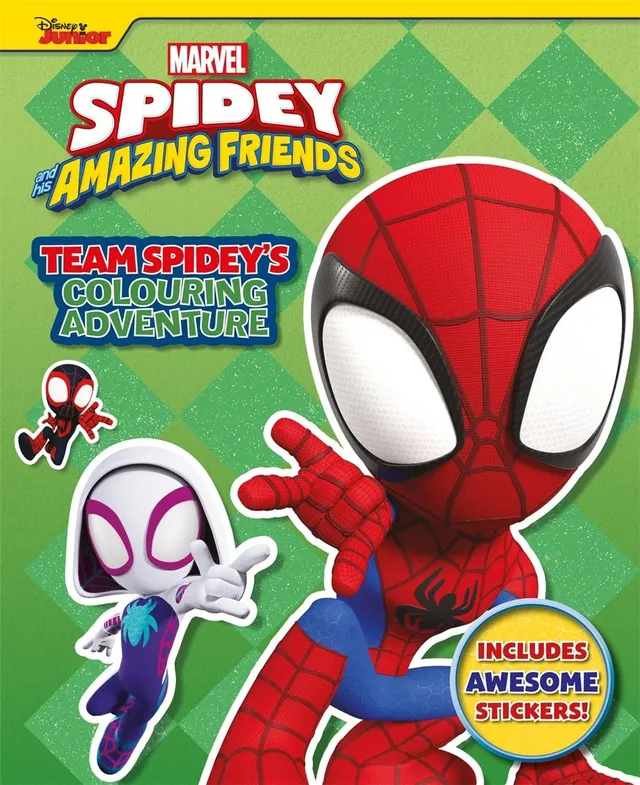 Marvel Spidey And His Amazing Friends Colouring Adventure | Fun for Kids