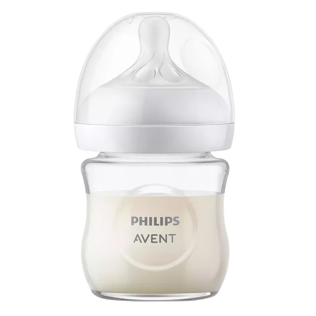 Philips Avent - Natural 3.0 Feeding Glass Baby Bottle - 120ml