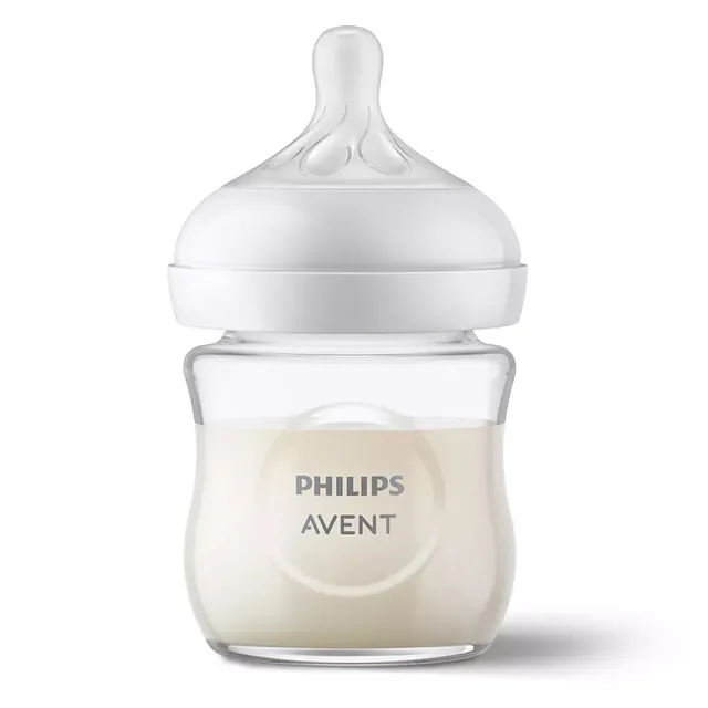 Philips Avent - Natural 3.0 Feeding Glass Baby Bottle - 120ml