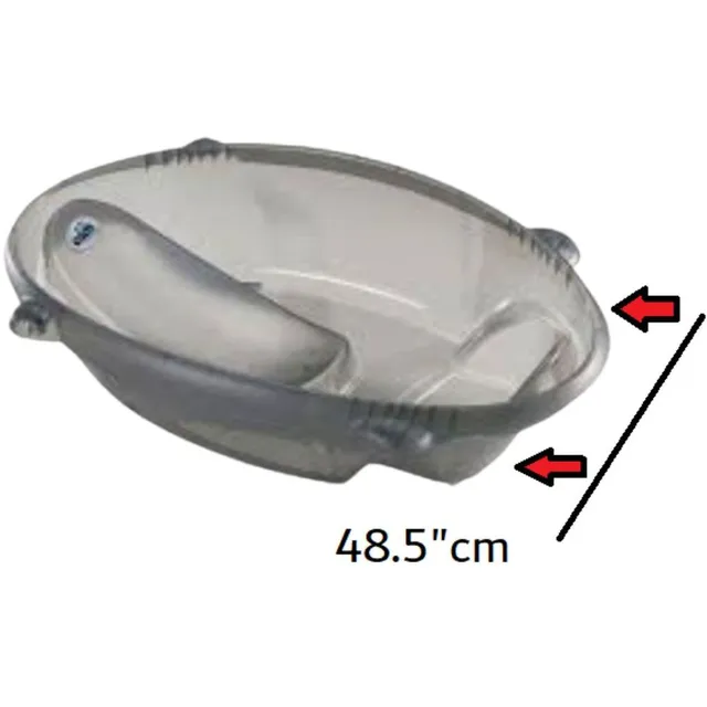 Cam - Bollicina Bath Tub - Transparent