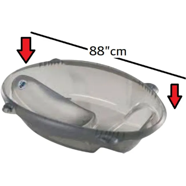 Cam - Bollicina Bath Tub - Transparent