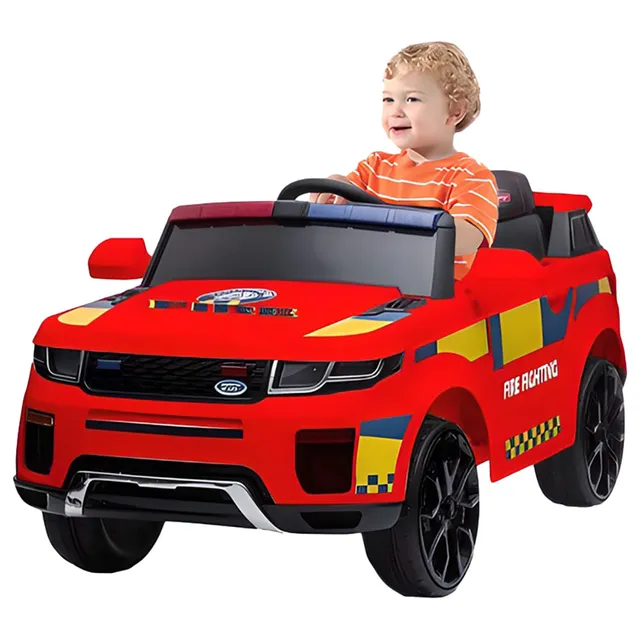 MYTS - Police Car Jeep For Kids - Red