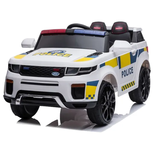 MYTS - Police Car Jeep For Kids - White