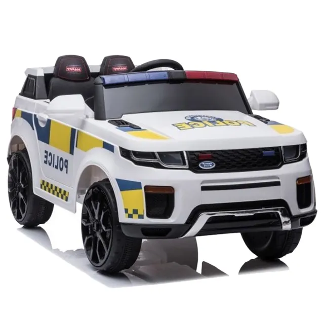 MYTS - Police Car Jeep For Kids - White