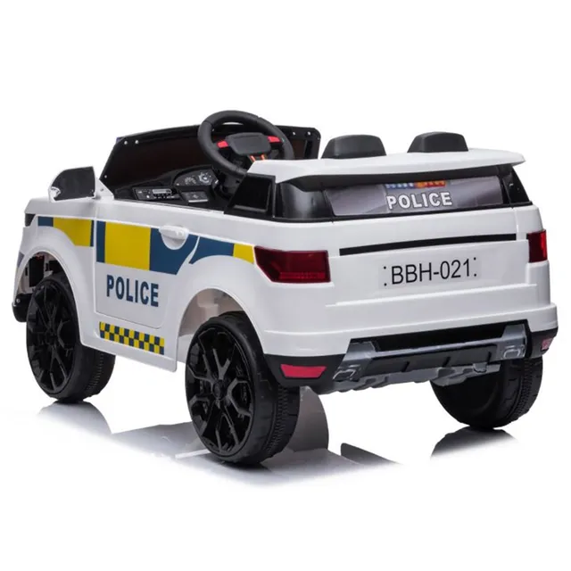 MYTS - Police Car Jeep For Kids - White
