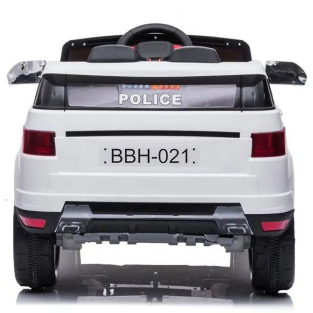 MYTS - Police Car Jeep For Kids - White