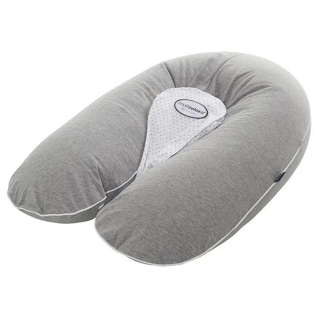 Candide - 3-in-1 Multirelax Maternity Cushion - Heather Grey Stars