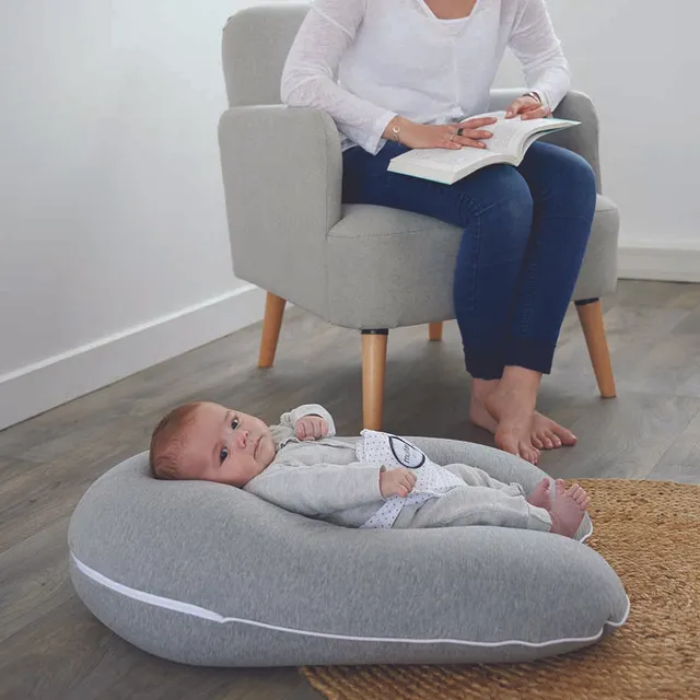 Candide - 3-in-1 Multirelax Maternity Cushion - Heather Grey Stars
