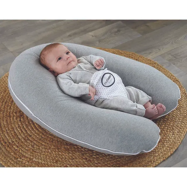 Candide - 3-in-1 Multirelax Maternity Cushion - Heather Grey Stars