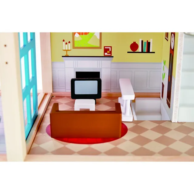 Hape - Doll Family Mansion For Girls