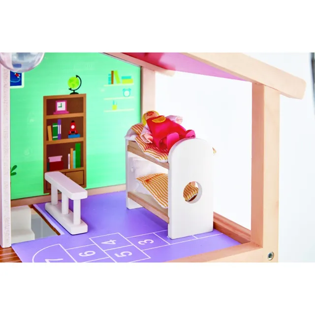 Hape - Doll Family Mansion For Girls