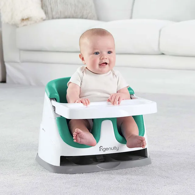 Ingenuity - Baby Base 2-in-1 Booster Seat - Mist Green